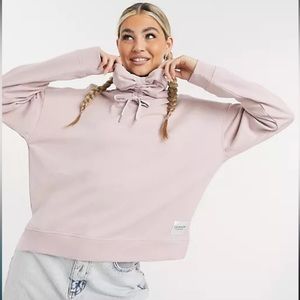 EEUC Pink Calvin Klein crop sweatshirt M